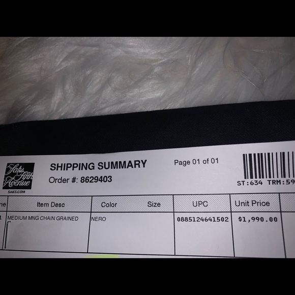 Authentic YSL black & gold chain clutch/purse - Picture 8 of 8